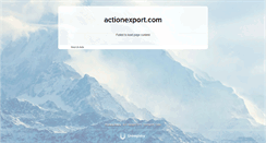 Desktop Screenshot of actionexport.com
